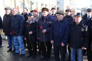 Торжественное открытие мемориальных досок в честь Качуевской и Тоузакова